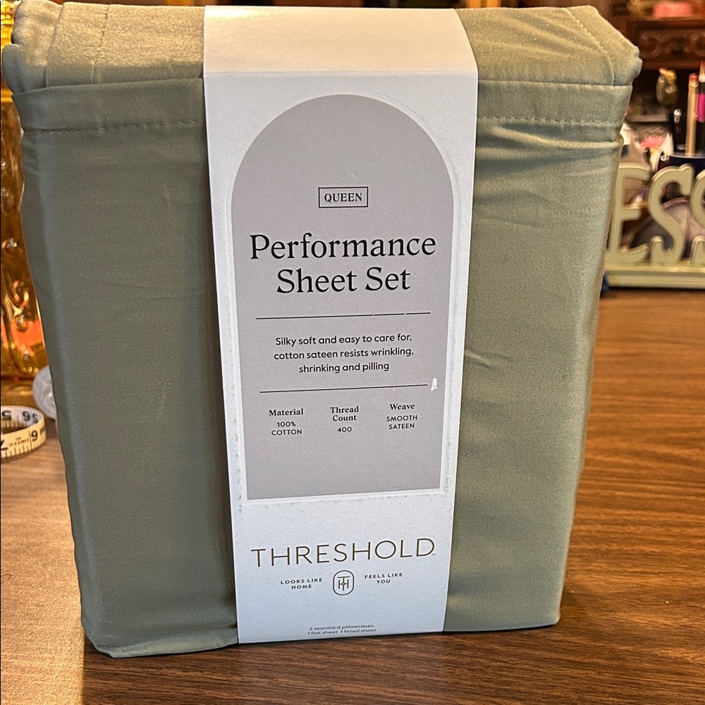 Threshold Performance Sheet Set - Sage